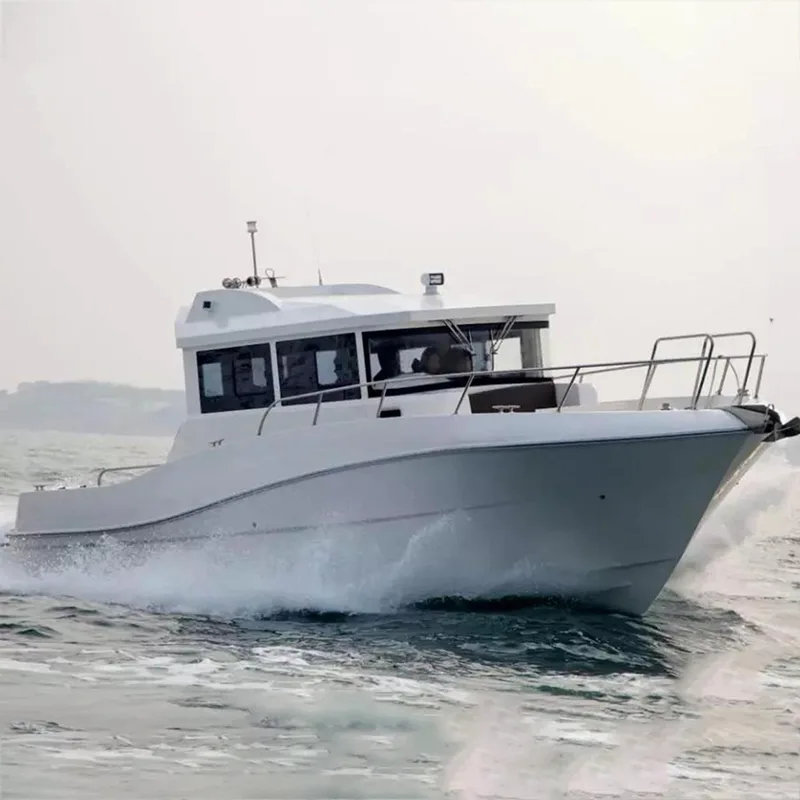 11.36m Boat de pesca de fibra de vidro