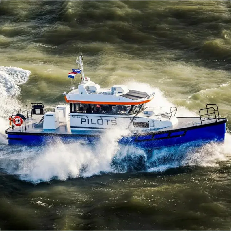 18,8m embarca piloto confiável