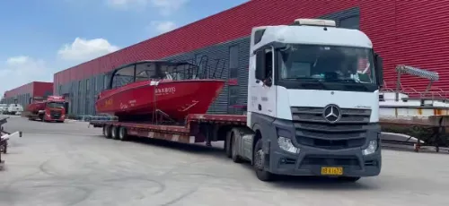 LAWADA® conclui navegação experimental e envio de dois barcos de passageiros de alumínio 1280 personalizados