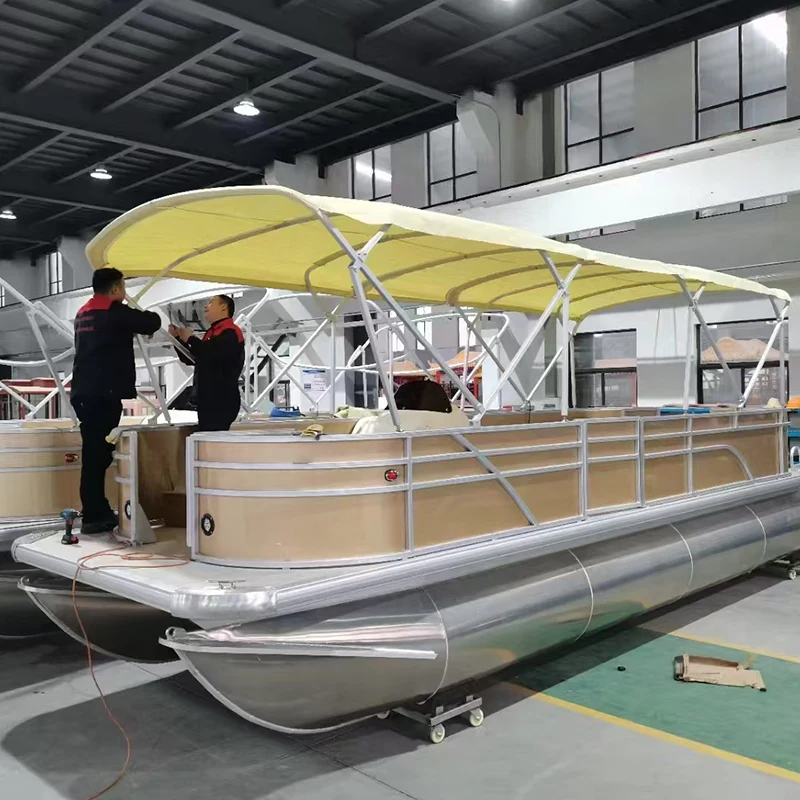 Lazer Pontoon Boat